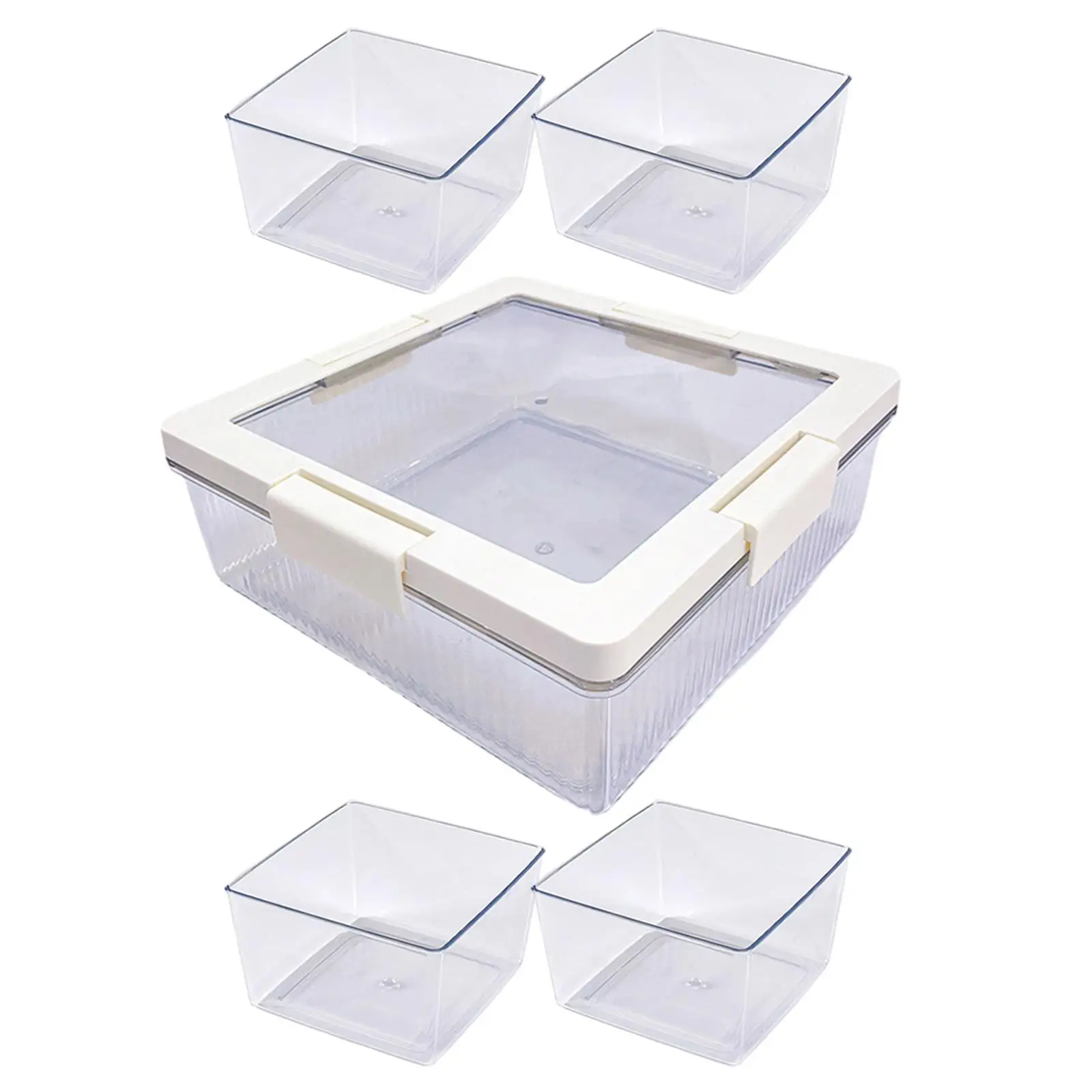 Divided Serving Tray with Lid Serving Dish Tray Dustproof Portable Dried Fruit Storage Tray for Sweet Cookies Fruits
Divided Serving Tray with Lid Serving Dish Tray Dustproof Portable Dried Fruit Storage Tray for Sweet Cookies Fruits