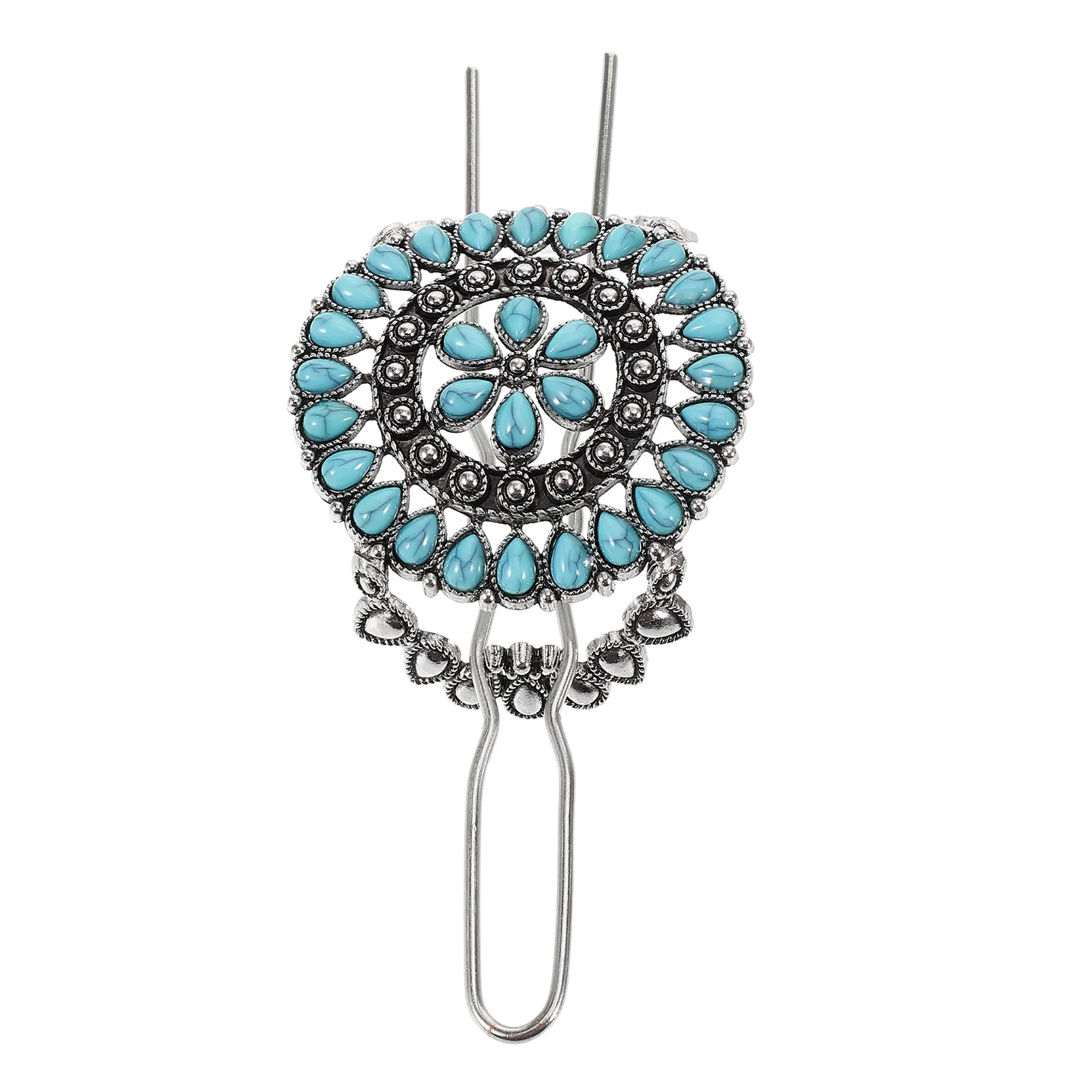 Turquoise Hair Fork Vintage Hairpin Chinese Style Hair Holder Stick Hair Decor Vintage Hair Stick Retro Hairpin
Turquoise Hair Fork Vintage Hairpin Chinese Style Hair Holder Stick Hair Decor Vintage Hair Stick Retro Hairpin