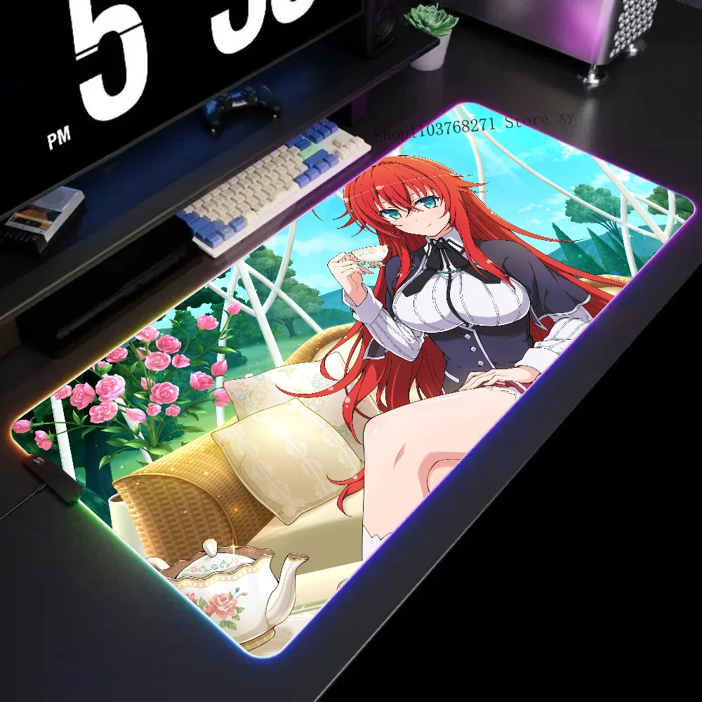 Anime Girl Rias Gremory High School Dxd Mousepad XXL RGB Gaming Mouse Pads HD Black Gamer Accessories Large LED
Anime Girl Rias Gremory High School Dxd Mousepad XXL RGB Gaming Mouse Pads HD Black Gamer Accessories Large LED