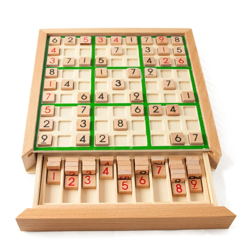 Children Sudoku Chess Beech International Checkers Folding Game Table Toy Gift Learning & Education Puzzle Toys
Children Sudoku Chess Beech International Checkers Folding Game Table Toy Gift Learning & Education Puzzle Toys