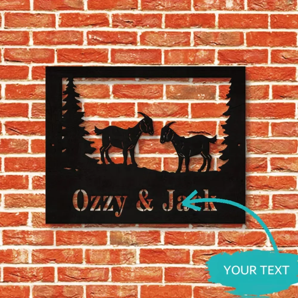 Premium Custom Dwarf Goat Farm Metal Sign. Indoor/Outdoor, Personalized. Great for Farmhouse Charm.
Premium Custom Dwarf Goat Farm Metal Sign. Indoor/Outdoor, Personalized. Great for Farmhouse Charm.