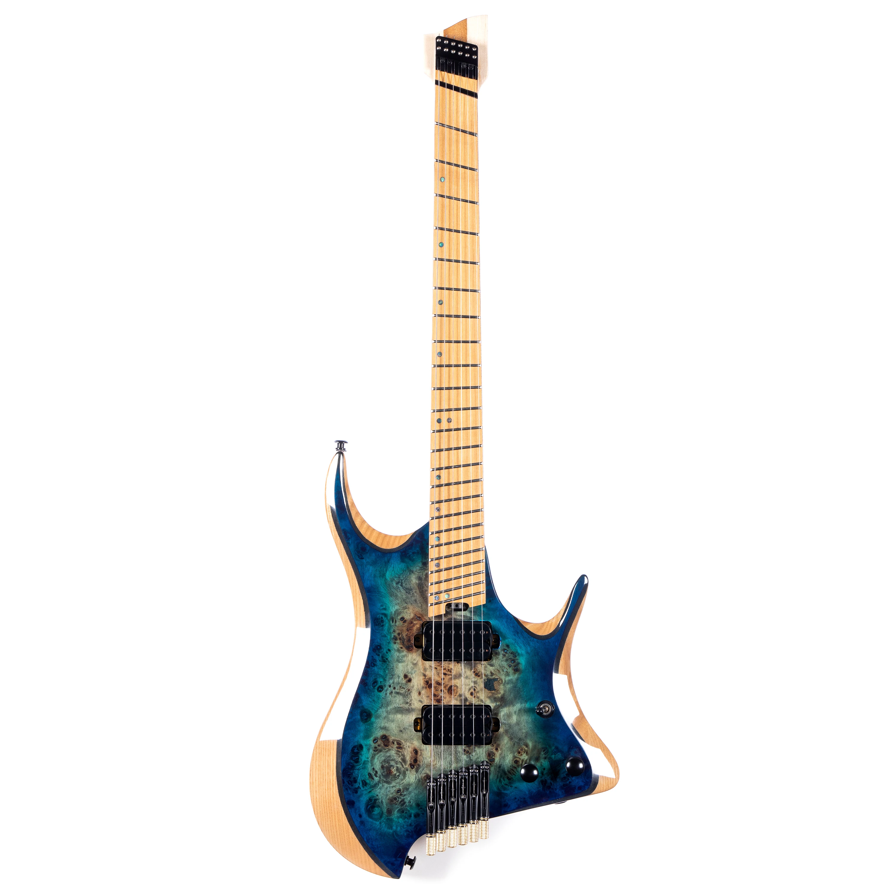 Made in China Headless Electric Guitar Custom High-Quality High-End Gray Electric Guitar
Made in China Headless Electric Guitar Custom High-Quality High-End Gray Electric Guitar