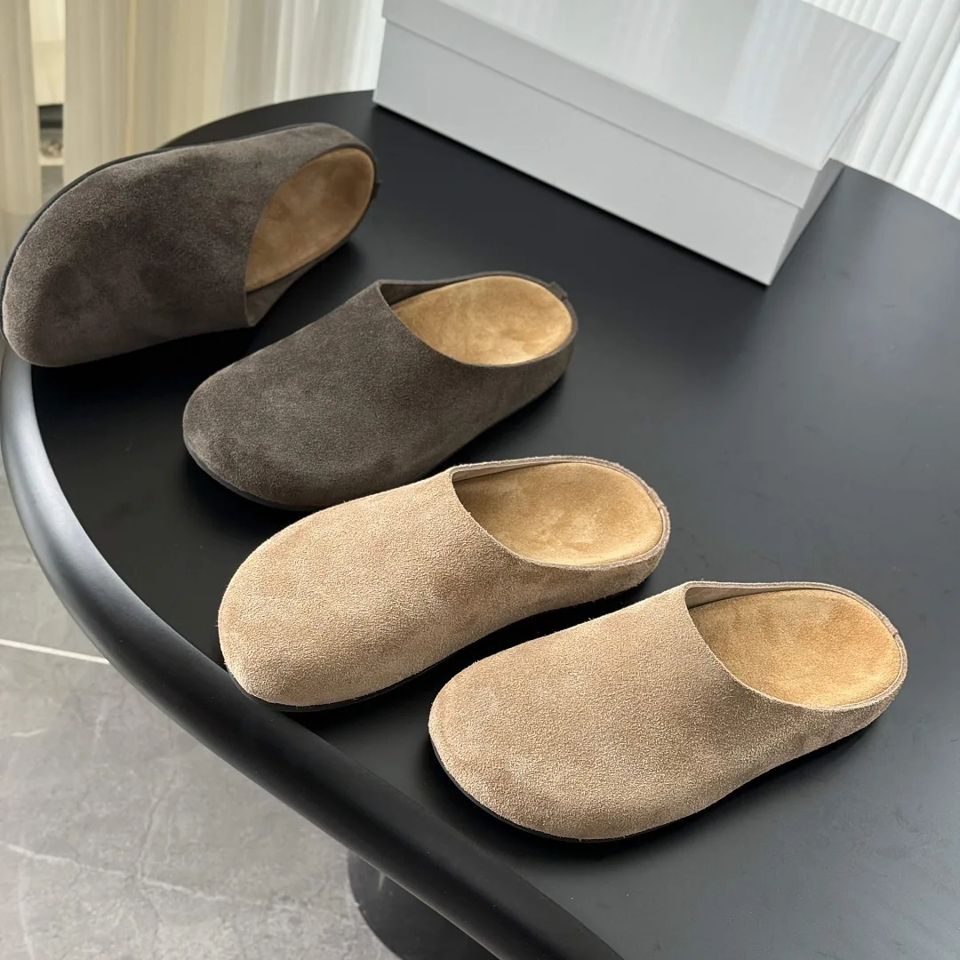 Maxdutti Vintage Round Toe Mules Shoes Slippers Minimalist Women's Shoes French Lazy Khaki Slip On Flats Slippers For Summer
Maxdutti Vintage Round Toe Mules Shoes Slippers Minimalist Women's Shoes French Lazy Khaki Slip On Flats Slippers For Summer