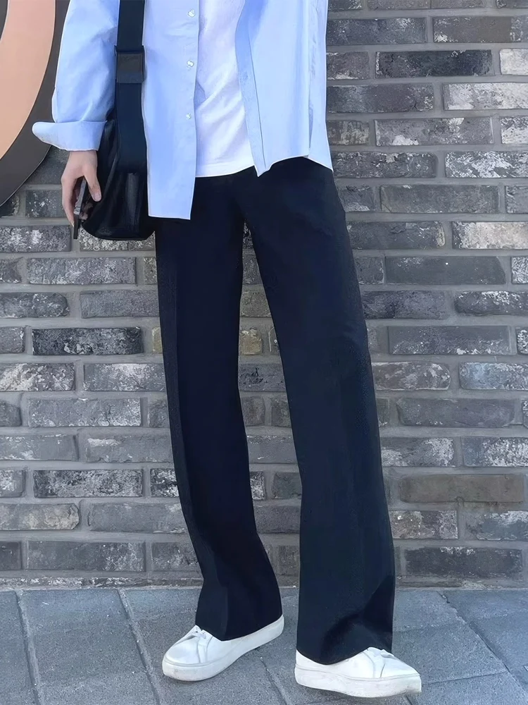 Premium Feel Ice Silk Men's Loose Straight Leg Workwear Pants No Ironing Required Casual Suiting Trousers American Style
Premium Feel Ice Silk Men's Loose Straight Leg Workwear Pants No Ironing Required Casual Suiting Trousers American Style