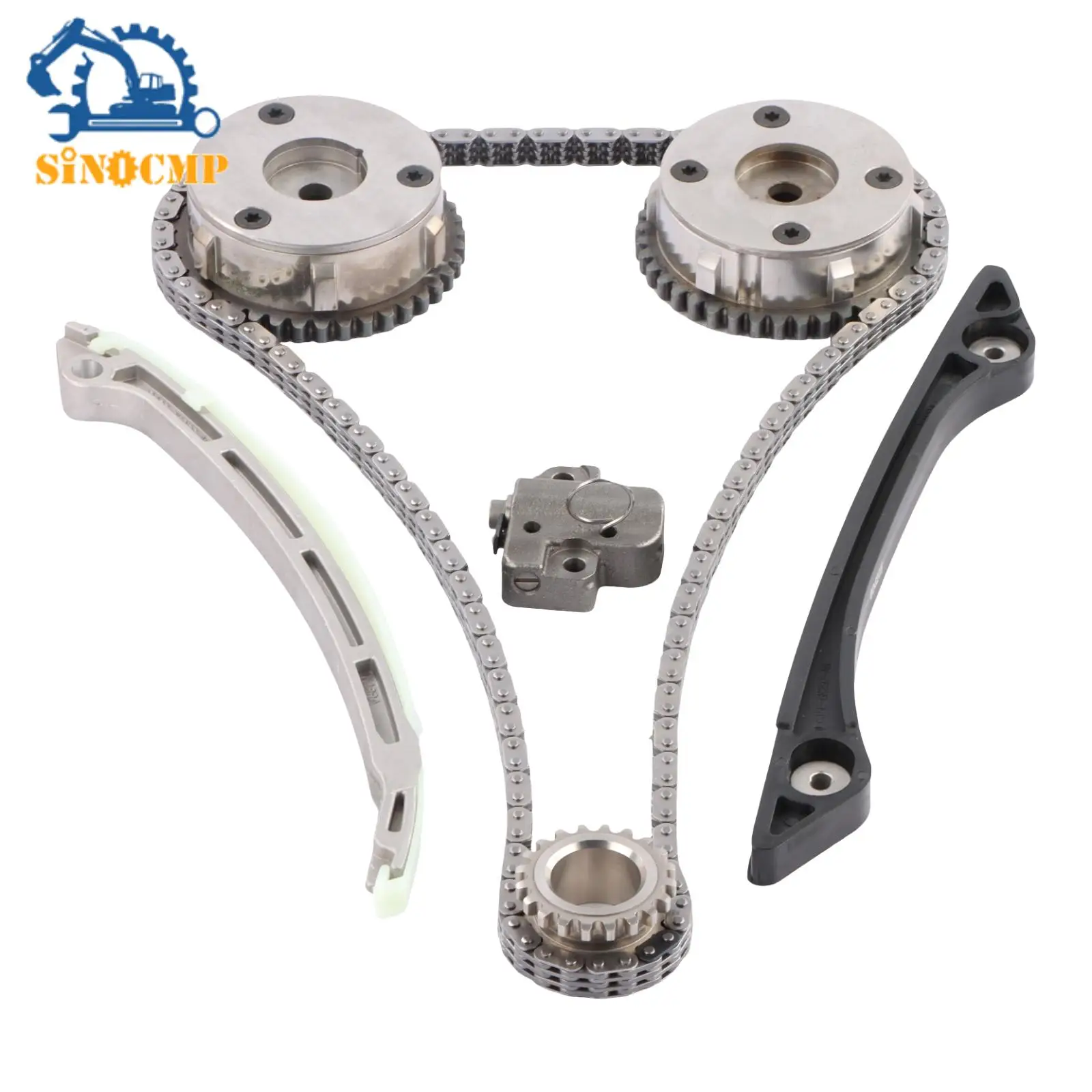 Комплект цепи ГРМ + 2 VVT CJ5E6C524AD для Land Rover Range Rover Evoque Freelander 2,0 л, комплект цепи ГРМ автомобильного двигателя
Комплект цепи ГРМ + 2 VVT CJ5E6C524AD для Land Rover Range Rover Evoque Freelander 2,0 л, комплект цепи ГРМ автомобильного двигателя