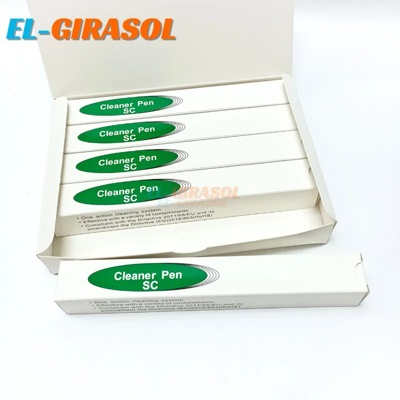 Fiber Cleaning Pen 2.5mm SC/FC/ST One Click Cleaning Tool 800 times Fiber Cleaning Fiber Cleaner Pen Stick Kit FTTH
Fiber Cleaning Pen 2.5mm SC/FC/ST One Click Cleaning Tool 800 times Fiber Cleaning Fiber Cleaner Pen Stick Kit FTTH