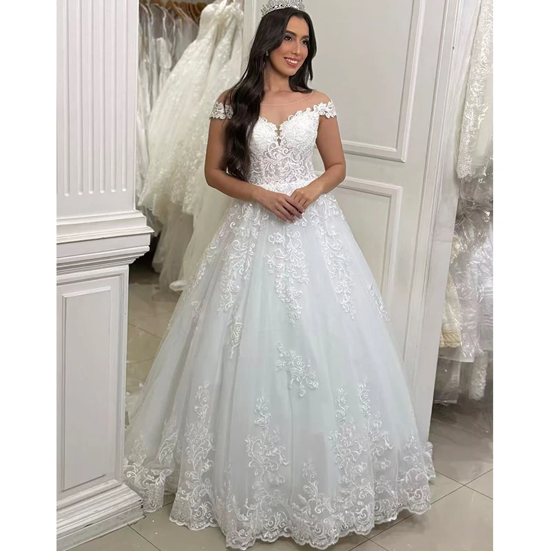Plus-Size Wedding Dress Organza With Embroidery Satin Curvy Bridal Gown Boatneck Sleeveless Customized Button Vestido De Novia
Plus-Size Wedding Dress Organza With Embroidery Satin Curvy Bridal Gown Boatneck Sleeveless Customized Button Vestido De Novia