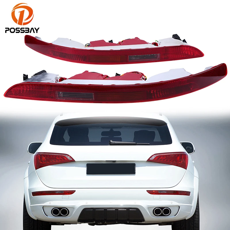 POSSBAY Car LED Brake Light Parking Reverse Lights Rear Lower Bumper Red Reflector Lamps for Audi Q5 2.0T 2009-2016 Tail Lamp
POSSBAY Car LED Brake Light Parking Reverse Lights Rear Lower Bumper Red Reflector Lamps for Audi Q5 2.0T 2009-2016 Tail Lamp