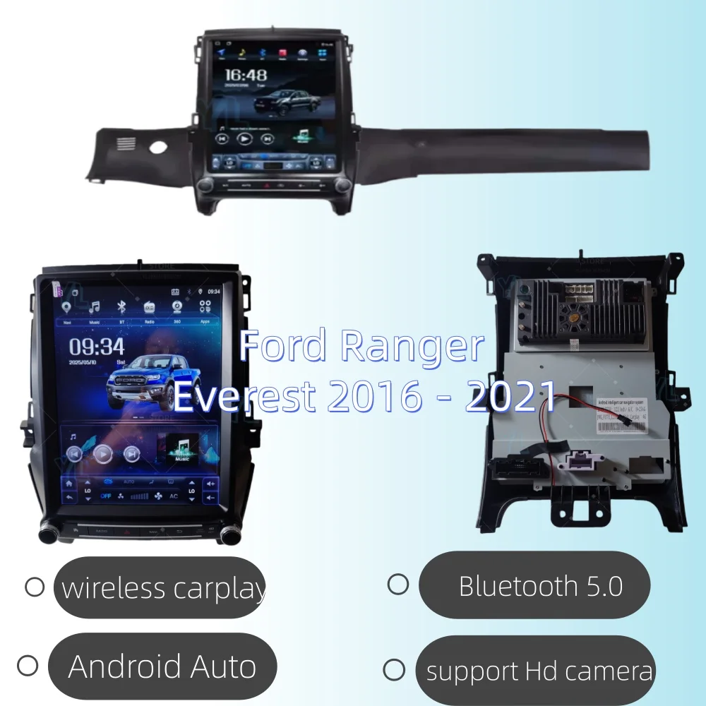 Android 14.0 12.1" Touch screen Car stereo For Ford Ranger Everest 2016 -2021 Car Radio GPS Navi Multimedia Player HD Head Unit
Android 14.0 12.1" Touch screen Car stereo For Ford Ranger Everest 2016 -2021 Car Radio GPS Navi Multimedia Player HD Head Unit