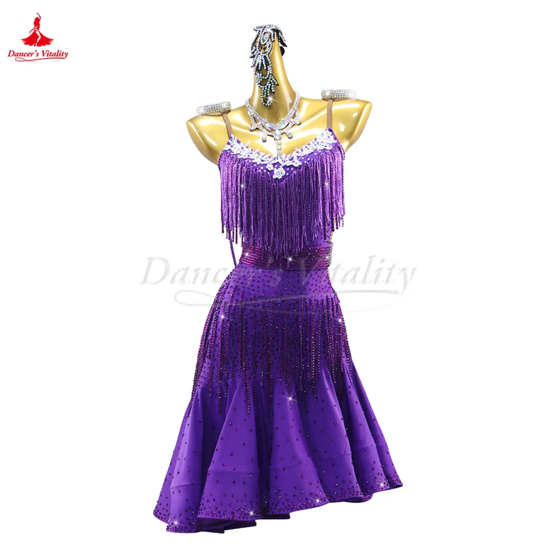 Customized Adult and Children Competition Dress Female Blackpool Dance Festival Competition Professional Latin Fishbone Skirt
Customized Adult and Children Competition Dress Female Blackpool Dance Festival Competition Professional Latin Fishbone Skirt