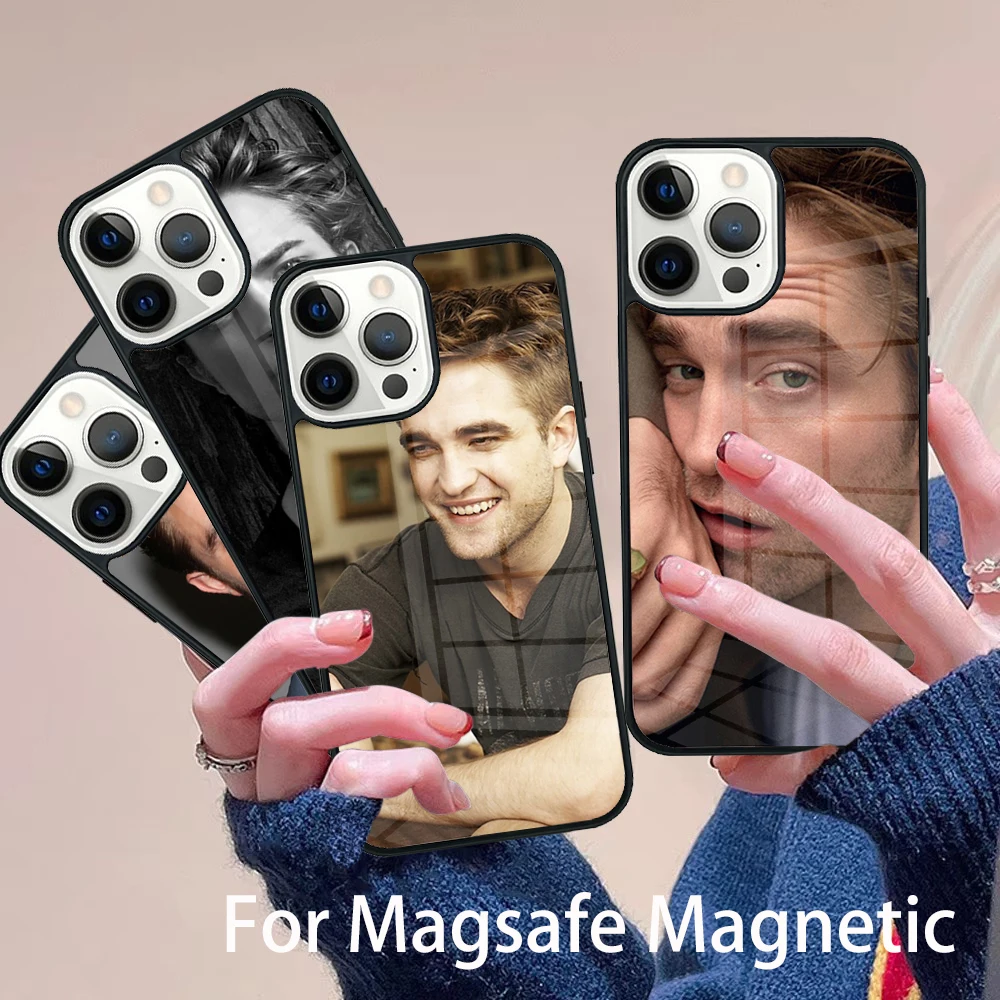 Robert Pattinson Phone Case Magesafe Magnetic Wireless Cover For IPhone 16 11 12 13 14 15 Pro Max Plus Mini
Robert Pattinson Phone Case Magesafe Magnetic Wireless Cover For IPhone 16 11 12 13 14 15 Pro Max Plus Mini