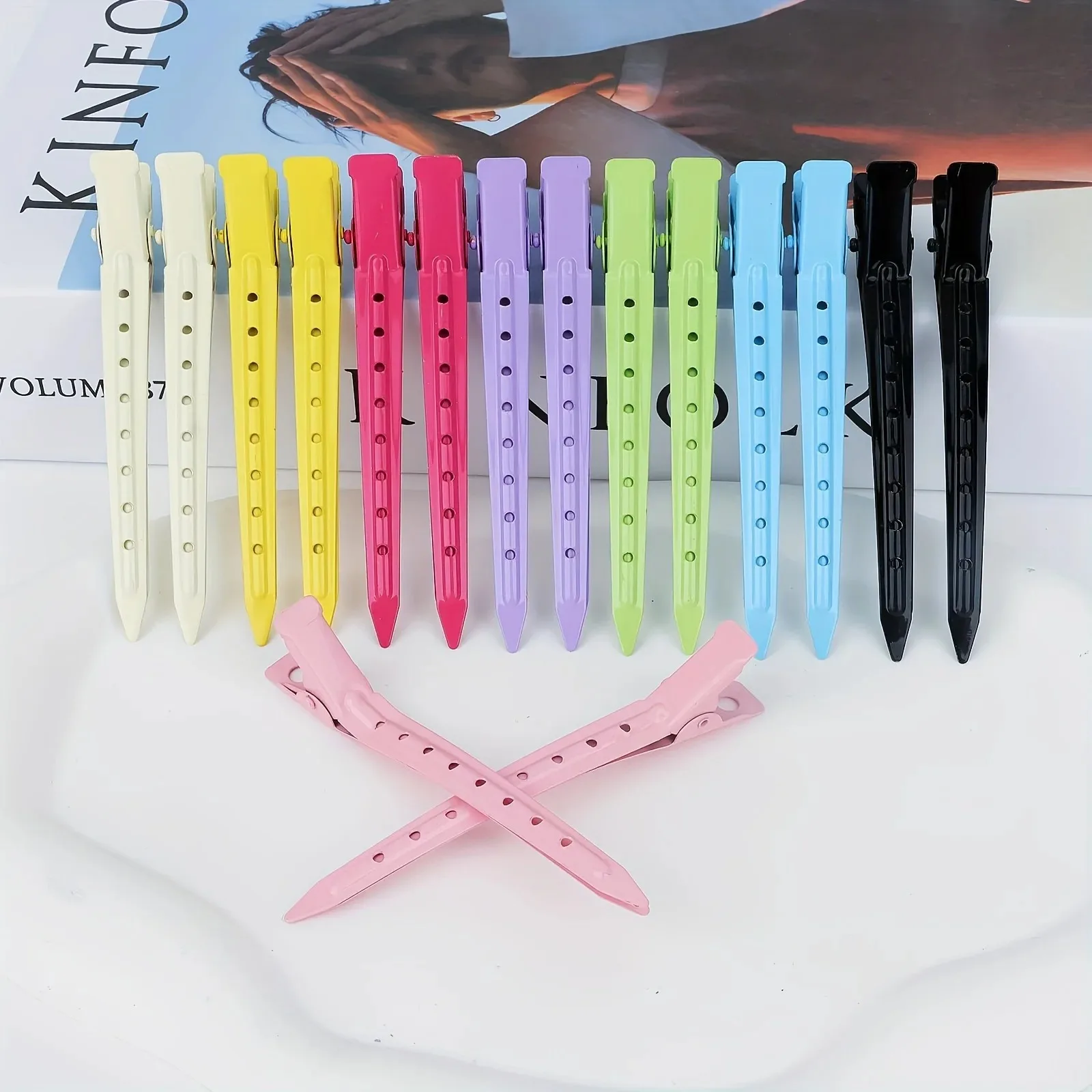 5PCS Professional Ladies Salon Fixed hair No Bend hair Pin Curl Hairclip Makeup No Crease Hair Clip Hairdress Styling Tool
5PCS Professional Ladies Salon Fixed hair No Bend hair Pin Curl Hairclip Makeup No Crease Hair Clip Hairdress Styling Tool