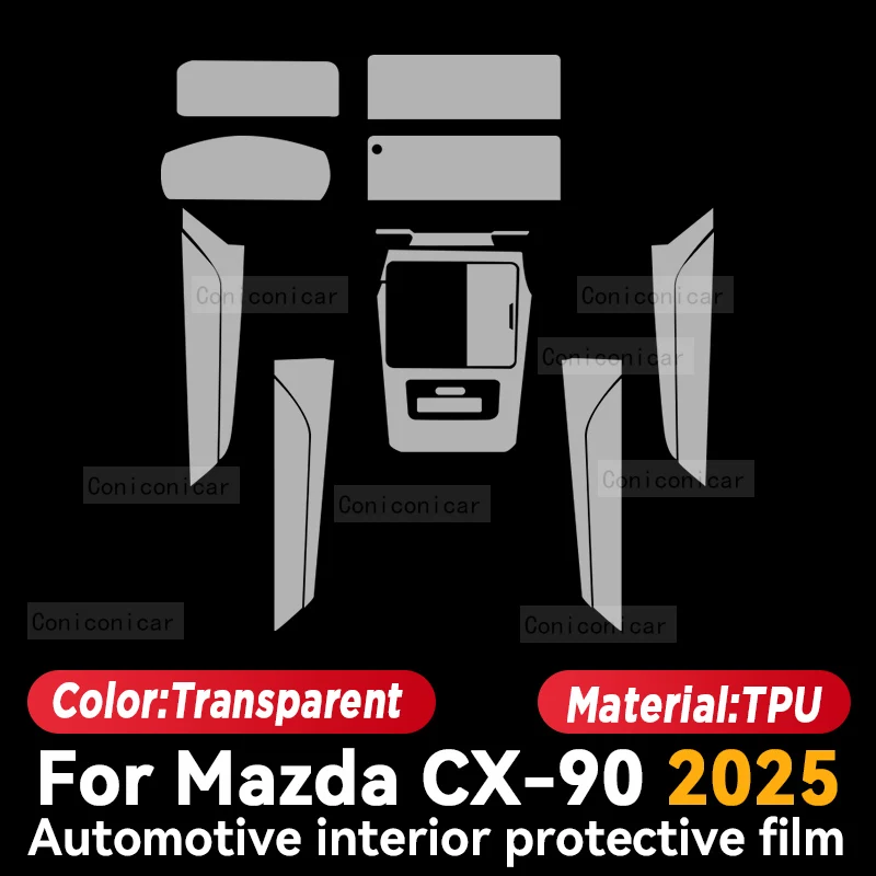 Защитная пленка для приборной панели автомобиля MAZDA CX-90 2024-2025: наклейка для интерьера, антицарапийная пленка, аксессуары
Защитная пленка для приборной панели автомобиля MAZDA CX-90 2024-2025: наклейка для интерьера, антицарапийная пленка, аксессуары