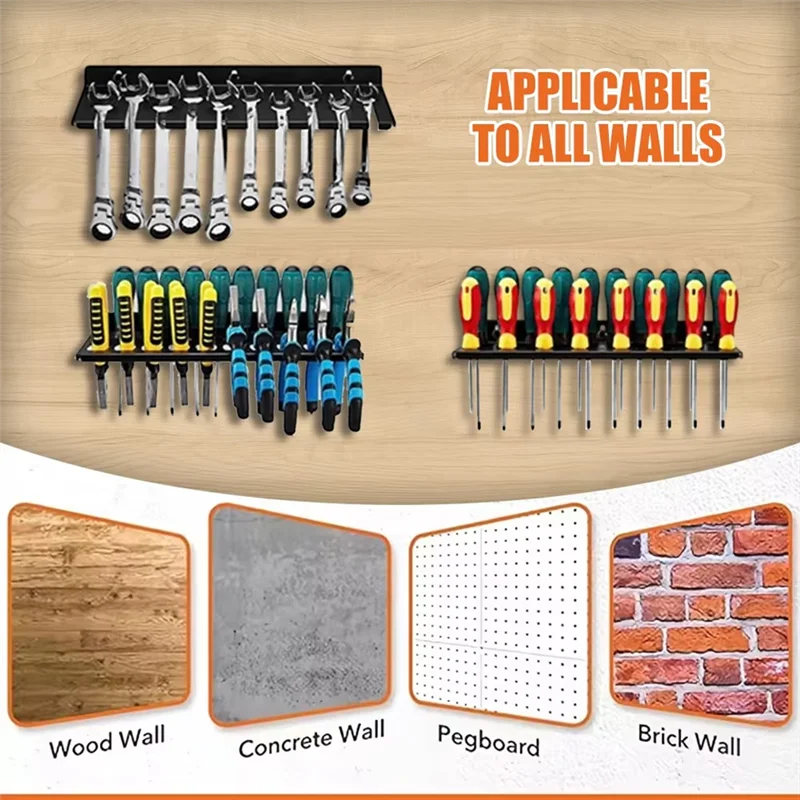 Rail Rack Garage Workshop Forrepair Workshop Hanger Shelf Hardware Tool Hanger Tool Organizer Screwdriver Holderabkw
Rail Rack Garage Workshop Forrepair Workshop Hanger Shelf Hardware Tool Hanger Tool Organizer Screwdriver Holderabkw