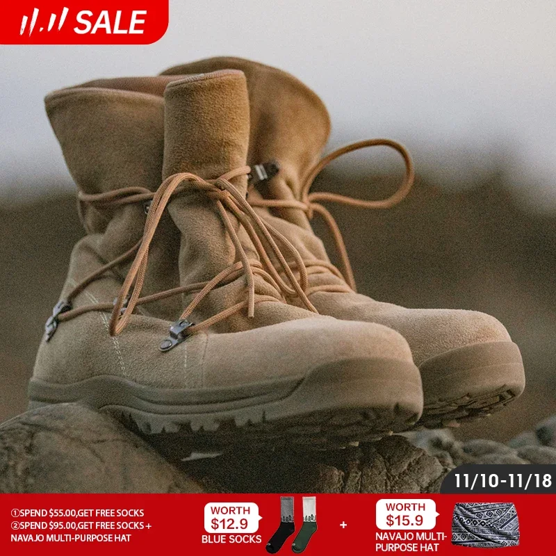 Maden Men's Vintage High-top Desert Boots Outdoor Cowboy Boots Indestructible Work Shoes Winter Safety Shoes
Maden Men's Vintage High-top Desert Boots Outdoor Cowboy Boots Indestructible Work Shoes Winter Safety Shoes