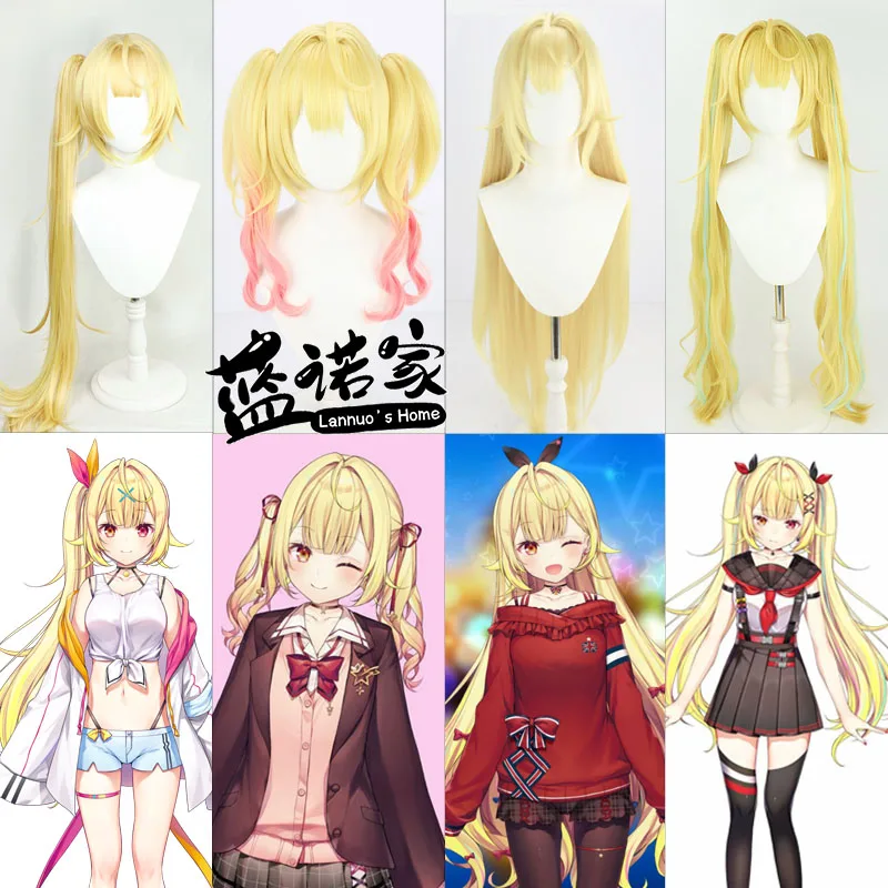Synthetic Hair Hoshikawa Sara Cosplay Wigs Virtual YouTuber Hoshikawa Sara 100cm Long Blonde Cos Wig Heat Resistant
Synthetic Hair Hoshikawa Sara Cosplay Wigs Virtual YouTuber Hoshikawa Sara 100cm Long Blonde Cos Wig Heat Resistant
