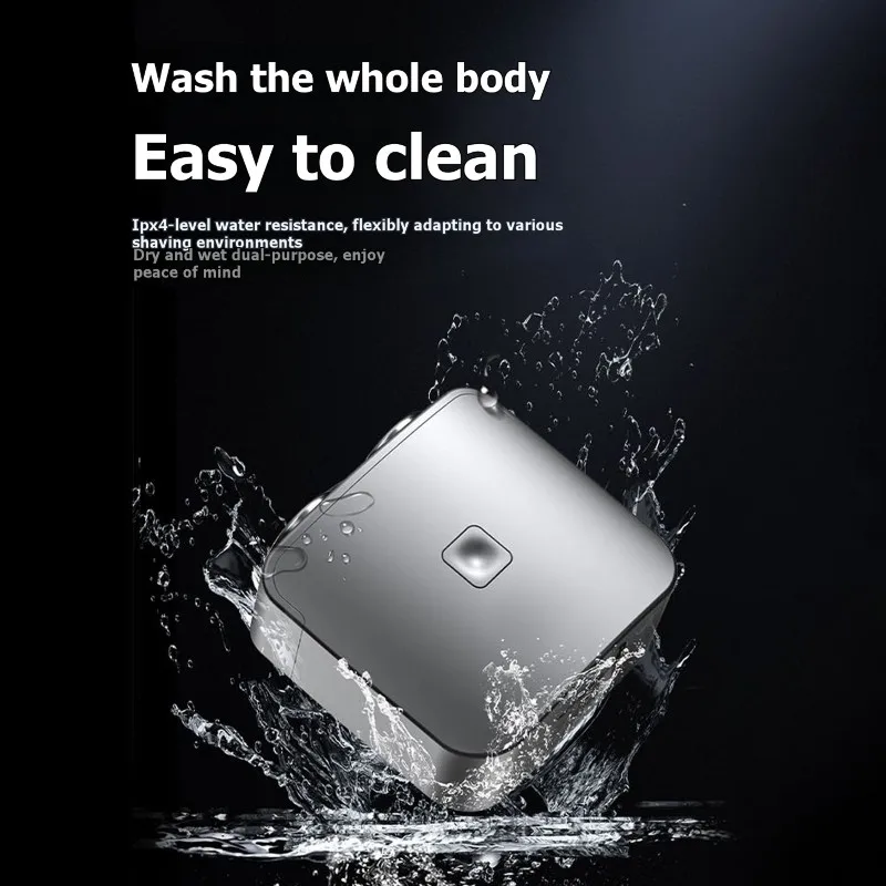 【GRATEFUL】Мужская электробритва с двойной вращающейся головкой, триммер для бороды, для влажного/сухого бритья, перезаряжаемая, портативная
【GRATEFUL】Мужская электробритва с двойной вращающейся головкой, триммер для бороды, для влажного/сухого бритья, перезаряжаемая, портативная
