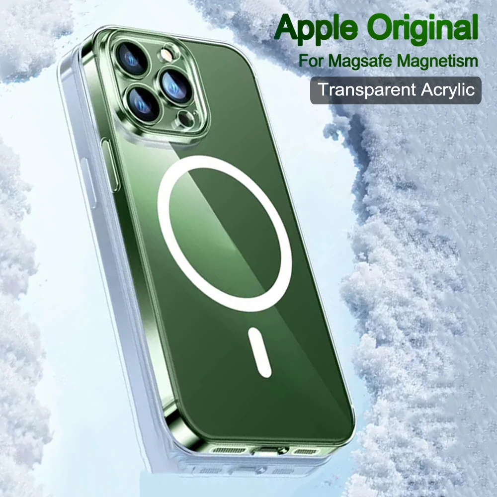 For Original Apple Magsafe Case Iphone 13 12 Mini 11 14 15 16 Pro Max 7 8 Plus Se X Xs Xr Clear Logo Cover Wireless Magnet
For Original Apple Magsafe Case Iphone 13 12 Mini 11 14 15 16 Pro Max 7 8 Plus Se X Xs Xr Clear Logo Cover Wireless Magnet