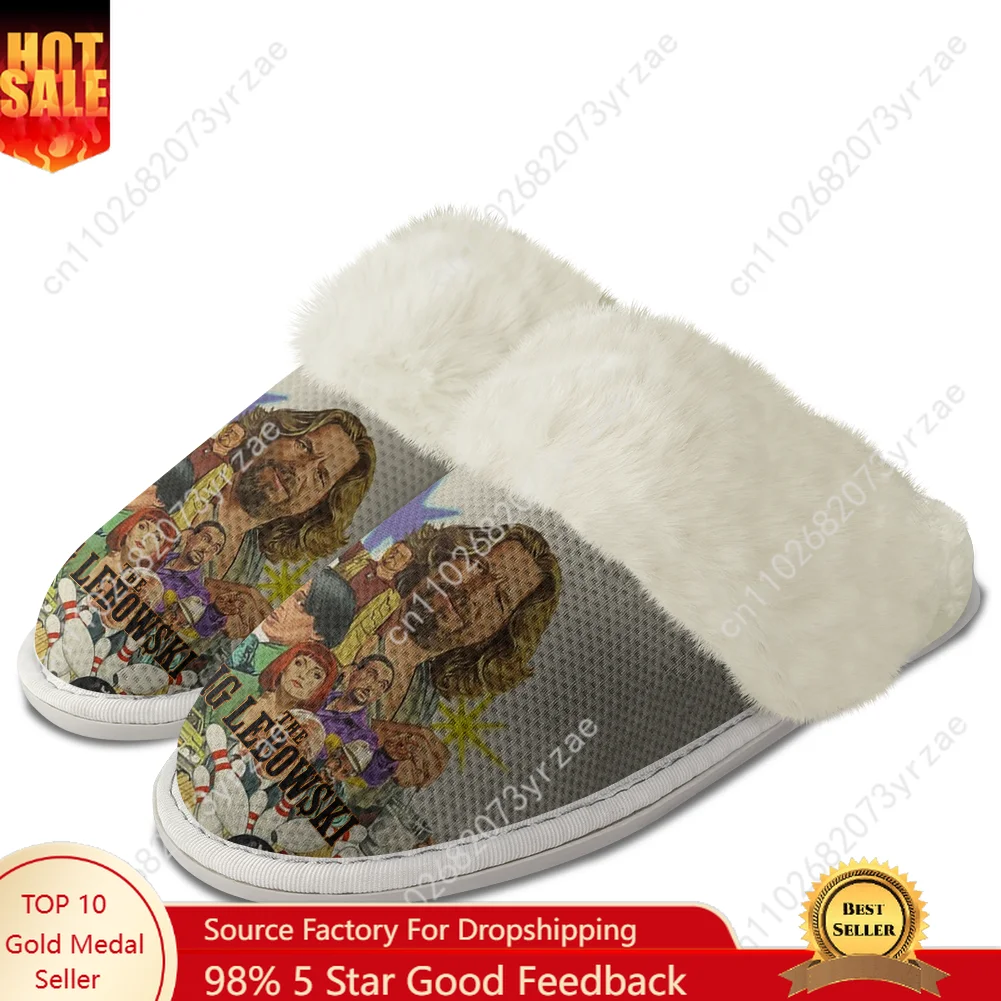 The Big Lebowski Plush Edge Warm Shoe Mens Womens Home Casual Slipper Bedroom Thermal Cotton Lightweight Shoe Custom Slippers
The Big Lebowski Plush Edge Warm Shoe Mens Womens Home Casual Slipper Bedroom Thermal Cotton Lightweight Shoe Custom Slippers