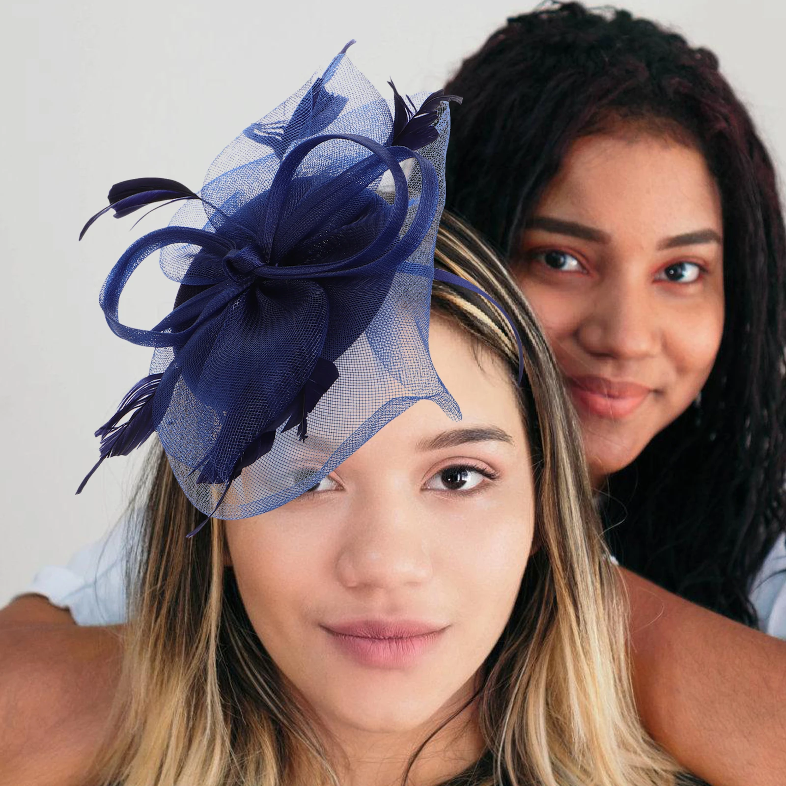 Flower Hairband Mesh Banquet Ladies Silver Fascinator Hat Women Tea Party Headband Durable Lightweight Gauze
Flower Hairband Mesh Banquet Ladies Silver Fascinator Hat Women Tea Party Headband Durable Lightweight Gauze