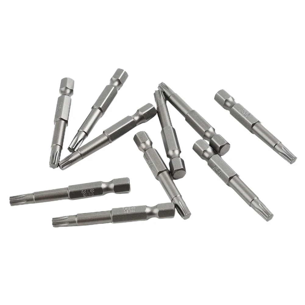 Бита для отвертки Torx T25, шестигранный хвостовик 6, 35 мм, длина 50 мм, набор из 10 шт. инструментов для электрических и пневматических отверток
Бита для отвертки Torx T25, шестигранный хвостовик 6, 35 мм, длина 50 мм, набор из 10 шт. инструментов для электрических и пневматических отверток