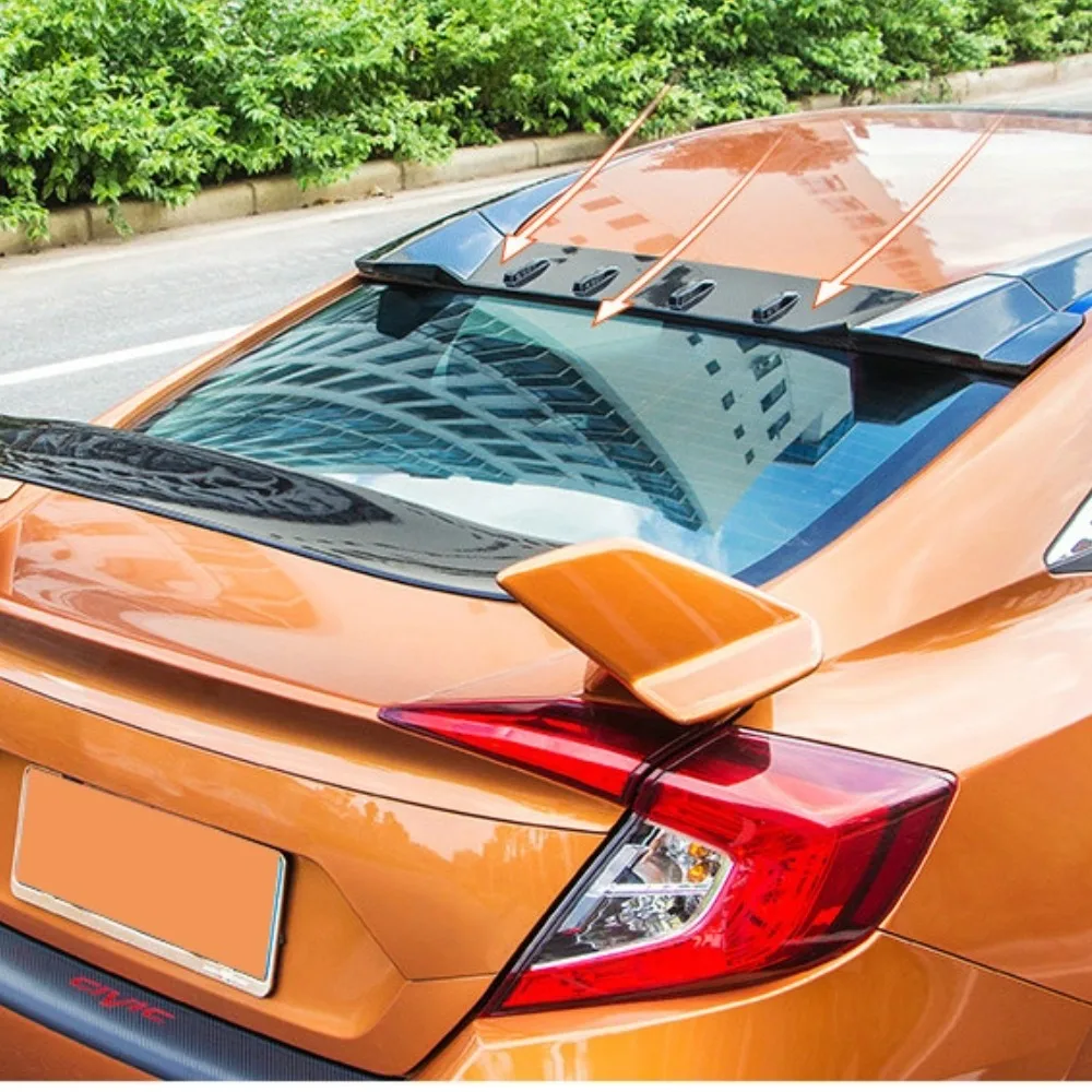For Honda Civic 10 Sedan Spoiler 2016-2020 ABS Plastic Roof Wing Panel Body Kit Modification High-Quality Three Box Version
For Honda Civic 10 Sedan Spoiler 2016-2020 ABS Plastic Roof Wing Panel Body Kit Modification High-Quality Three Box Version