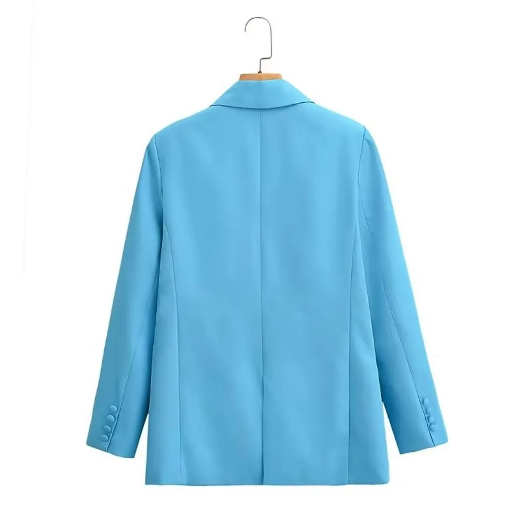 Women's Winter European American Style Suit Collar Solid Color One-Button Long Sleeve Casual Top C91249
Women's Winter European American Style Suit Collar Solid Color One-Button Long Sleeve Casual Top C91249