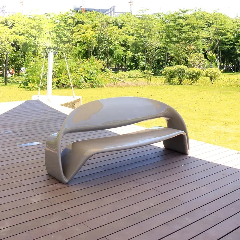 Fiberglass Lounge Chair Creative Shopping Mall Seat Paint Commercial Rest Chair Outdoor Stool 
Fiberglass Lounge Chair Creative Shopping Mall Seat Paint Commercial Rest Chair Outdoor Stool