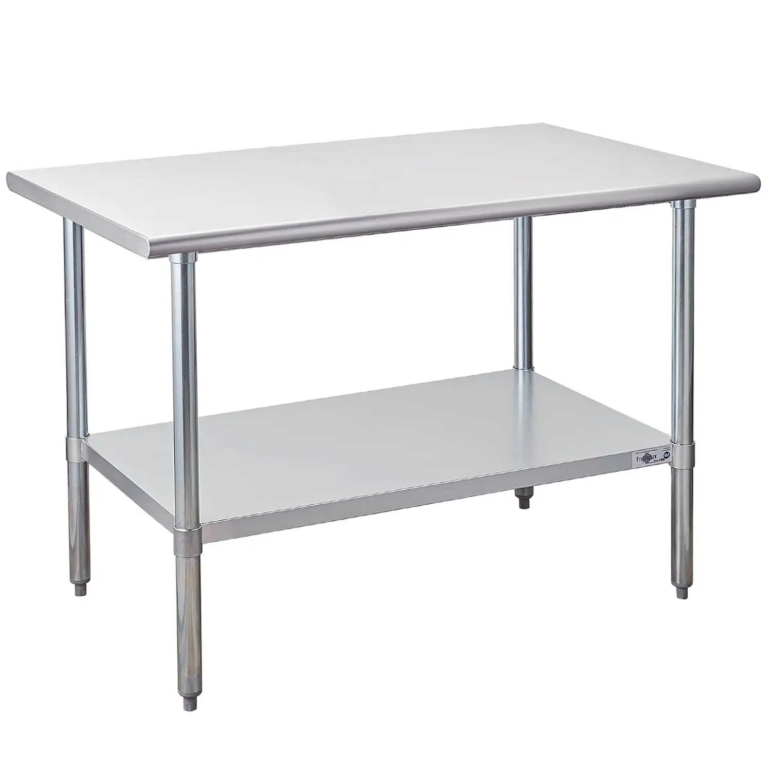 Stainless Steel Prep Table 48x30 Inch Commercial Work Table with Undershelf Heavy Duty for Kitchen Restaurant Home
Stainless Steel Prep Table 48x30 Inch Commercial Work Table with Undershelf Heavy Duty for Kitchen Restaurant Home