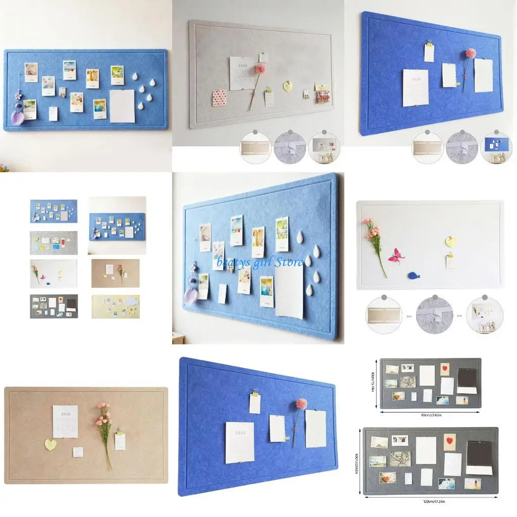 C7AB Interchangeable Felt Notice Board with Noise Reducing Fabric Easy Wall Mount Design for Photos School Office Conference
C7AB Interchangeable Felt Notice Board with Noise Reducing Fabric Easy Wall Mount Design for Photos School Office Conference