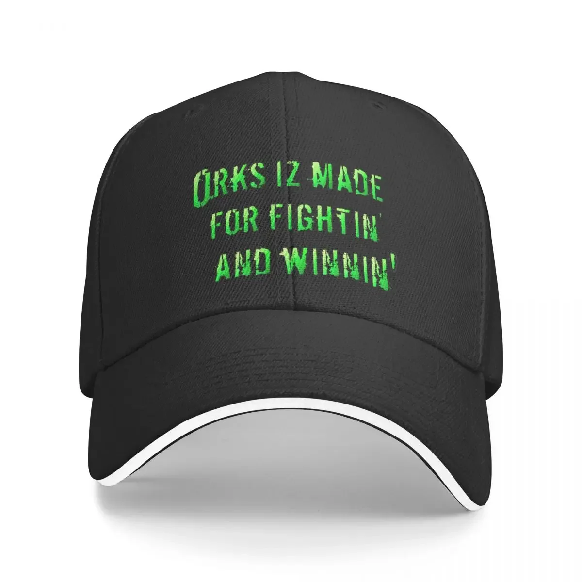 Orks iz made for winning Baseball Cap Hat Man Luxury Funny hats funny hat Military Tactical Cap Mens Caps Women's
Orks iz made for winning Baseball Cap Hat Man Luxury Funny hats funny hat Military Tactical Cap Mens Caps Women's