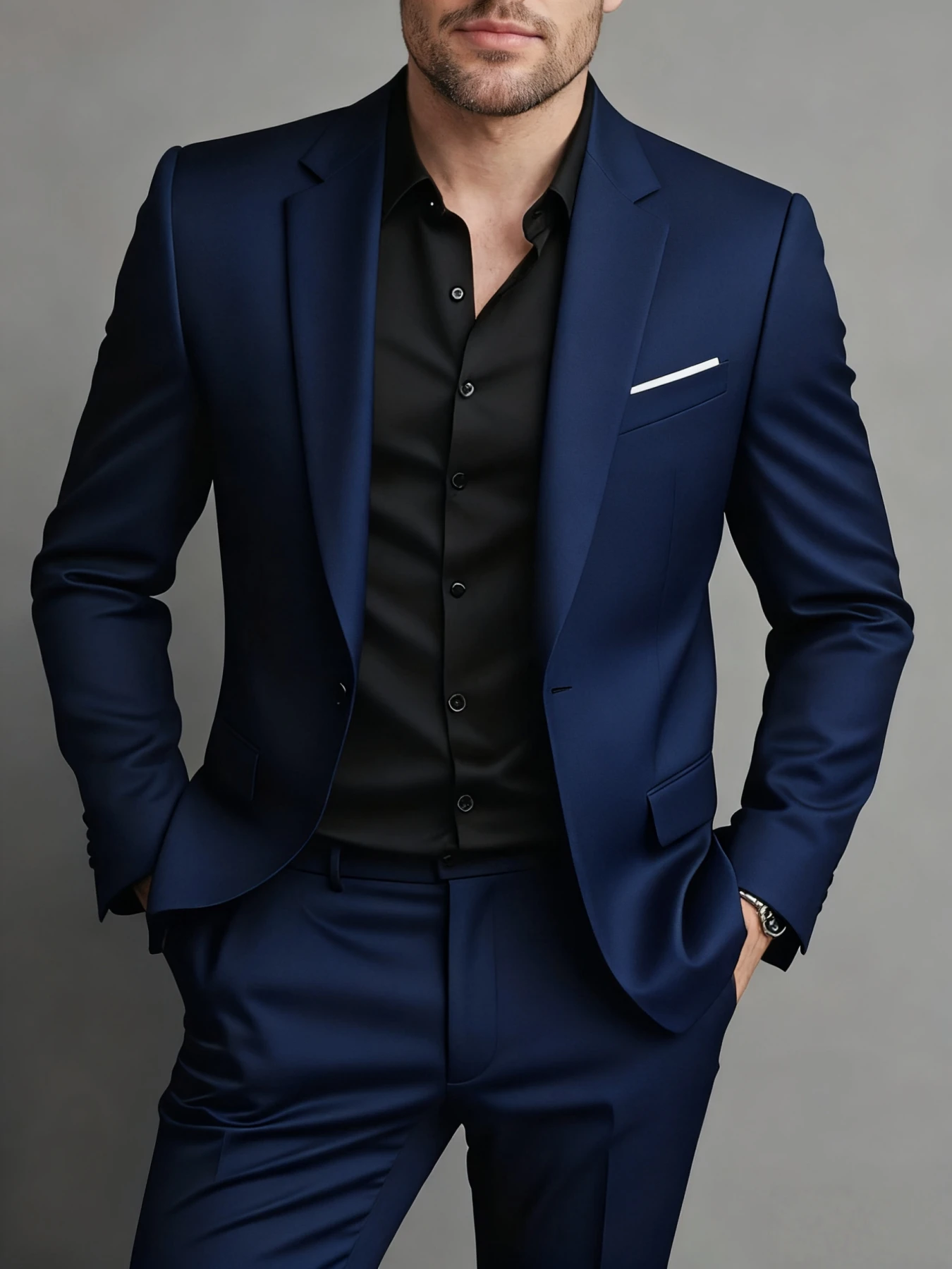 Men's Suit 2pcs Set, Including Jacket And Trousers, Elegant Formal Wear Suitable for Weddings, Pars And Banquets
Men's Suit 2pcs Set, Including Jacket And Trousers, Elegant Formal Wear Suitable for Weddings, Pars And Banquets
