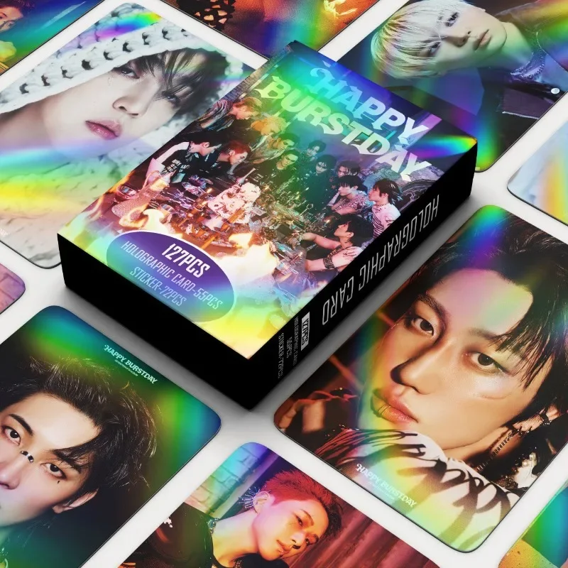 SEVENTEENS Laser Reflective Holographic Card Flash Card Delicate Collectible Merchandise for Fans Daily Display and Collection
SEVENTEENS Laser Reflective Holographic Card Flash Card Delicate Collectible Merchandise for Fans Daily Display and Collection