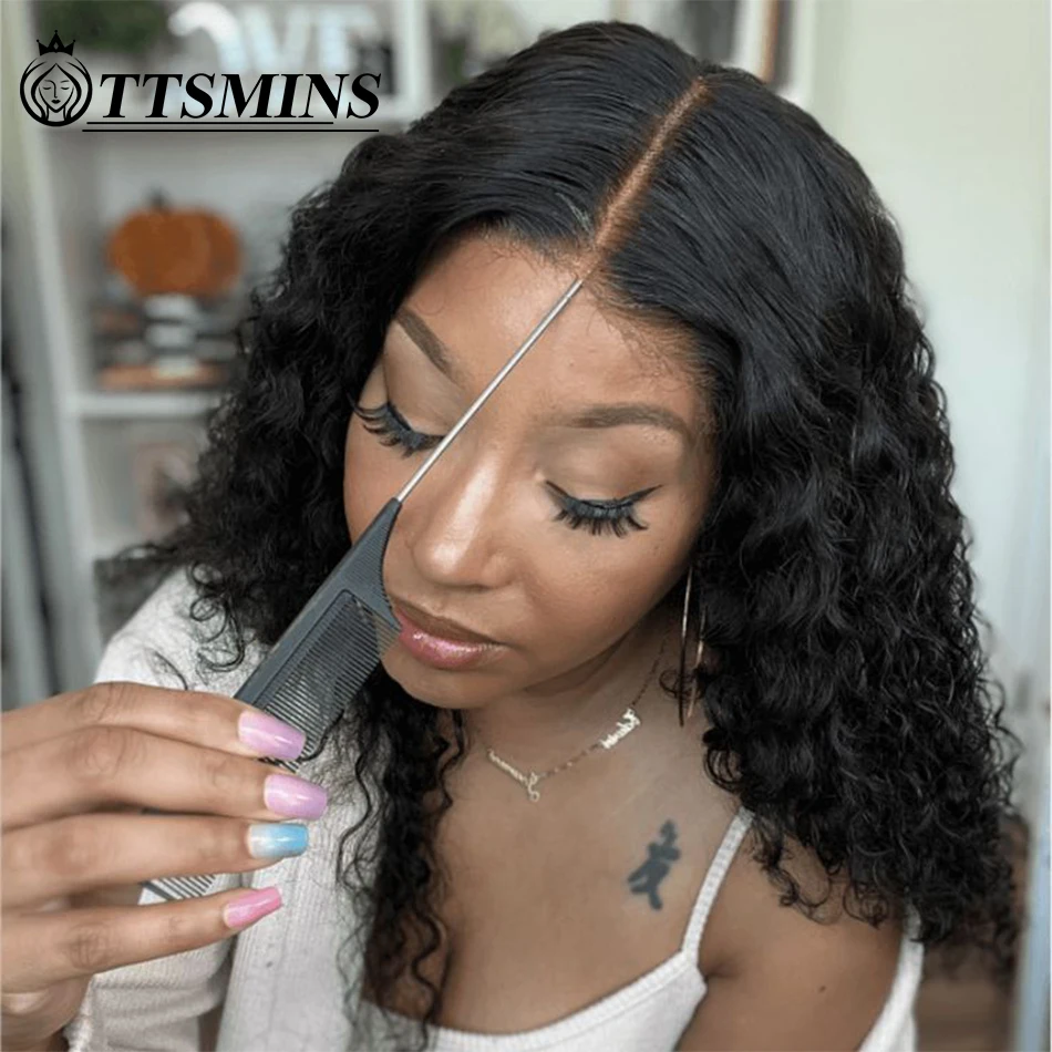 34Inches Wear Go Glueless Deep Wave Wigs 5X5 Lace Front Human Hair Wigs For Women New Upgraded No Glue Pre Cut Lace Closure Wigs
34Inches Wear Go Glueless Deep Wave Wigs 5X5 Lace Front Human Hair Wigs For Women New Upgraded No Glue Pre Cut Lace Closure Wigs