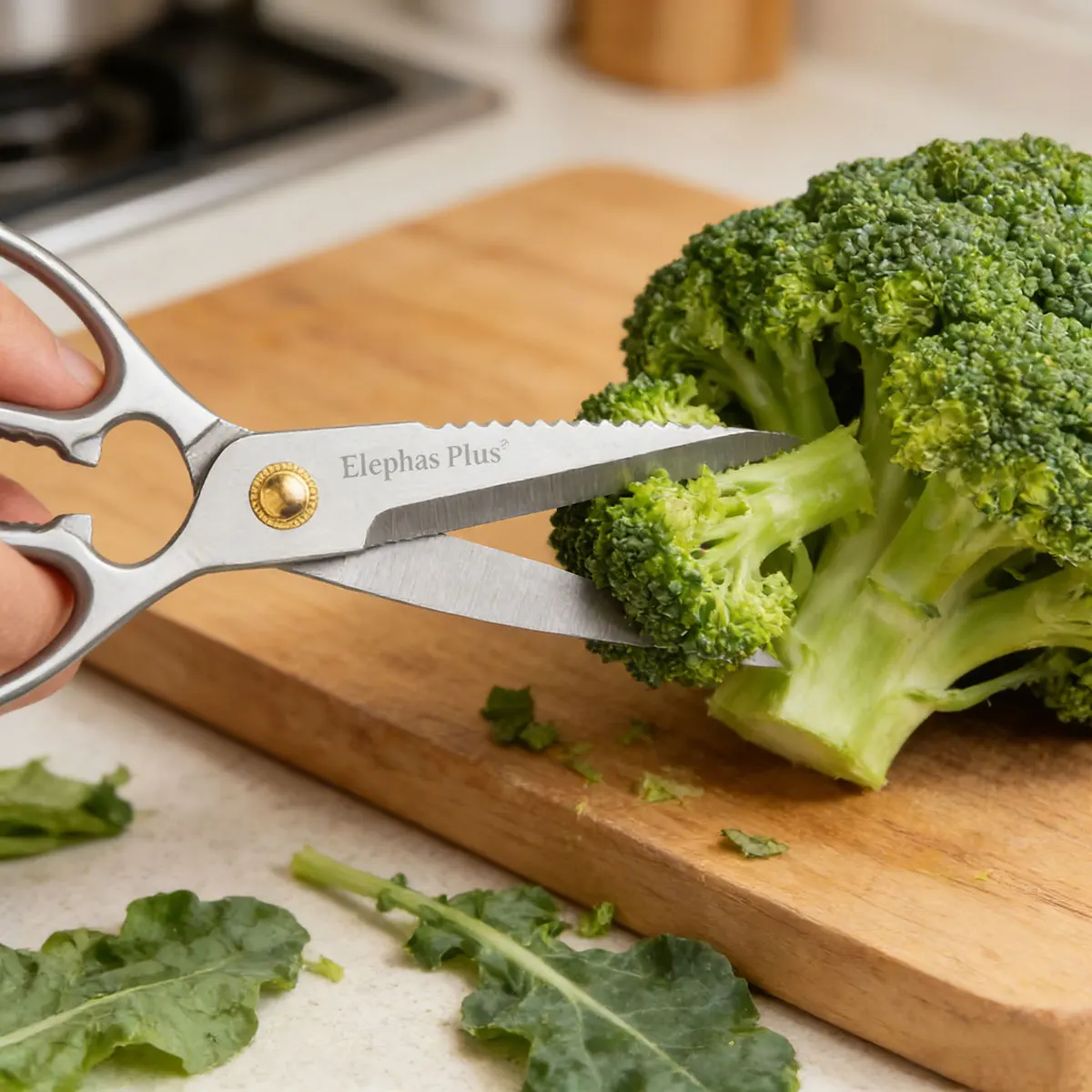 Кухонные ножницы из цельной стали, многофункциональные профессиональные ножницы для кухни, подходят для овощей, рыбы, мяса.
Кухонные ножницы из цельной стали, многофункциональные профессиональные ножницы для кухни, подходят для овощей, рыбы, мяса.