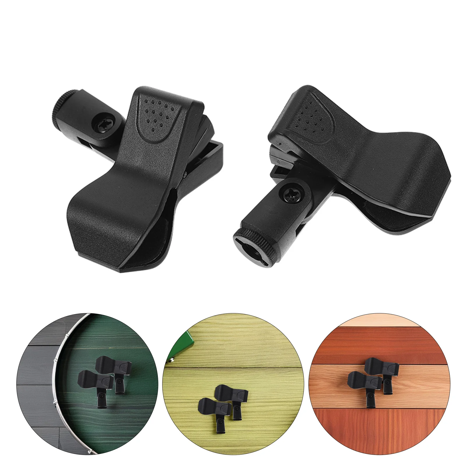 2Pcs Universal Mic Stand Clip Plastic Microphone Holder Reusable Clamp for Live Recording Portable Compact Design
2Pcs Universal Mic Stand Clip Plastic Microphone Holder Reusable Clamp for Live Recording Portable Compact Design