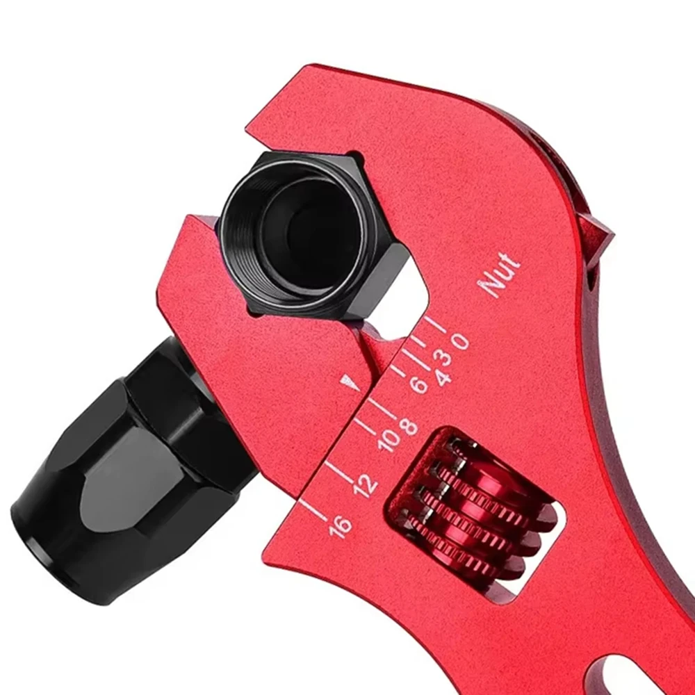 Adjustable AN Aluminum Wrench Hose Fitting Tool Aluminum Spanner AN3-AN12 Wrench Spanner Fitting Tools
Adjustable AN Aluminum Wrench Hose Fitting Tool Aluminum Spanner AN3-AN12 Wrench Spanner Fitting Tools