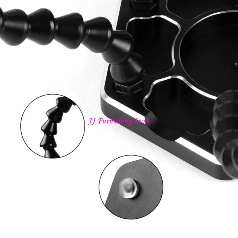 A9LB Helping Hands Soldering Third Hand Tool with Aluminium Base 6 Flexible Metal Arm
A9LB Helping Hands Soldering Third Hand Tool with Aluminium Base 6 Flexible Metal Arm