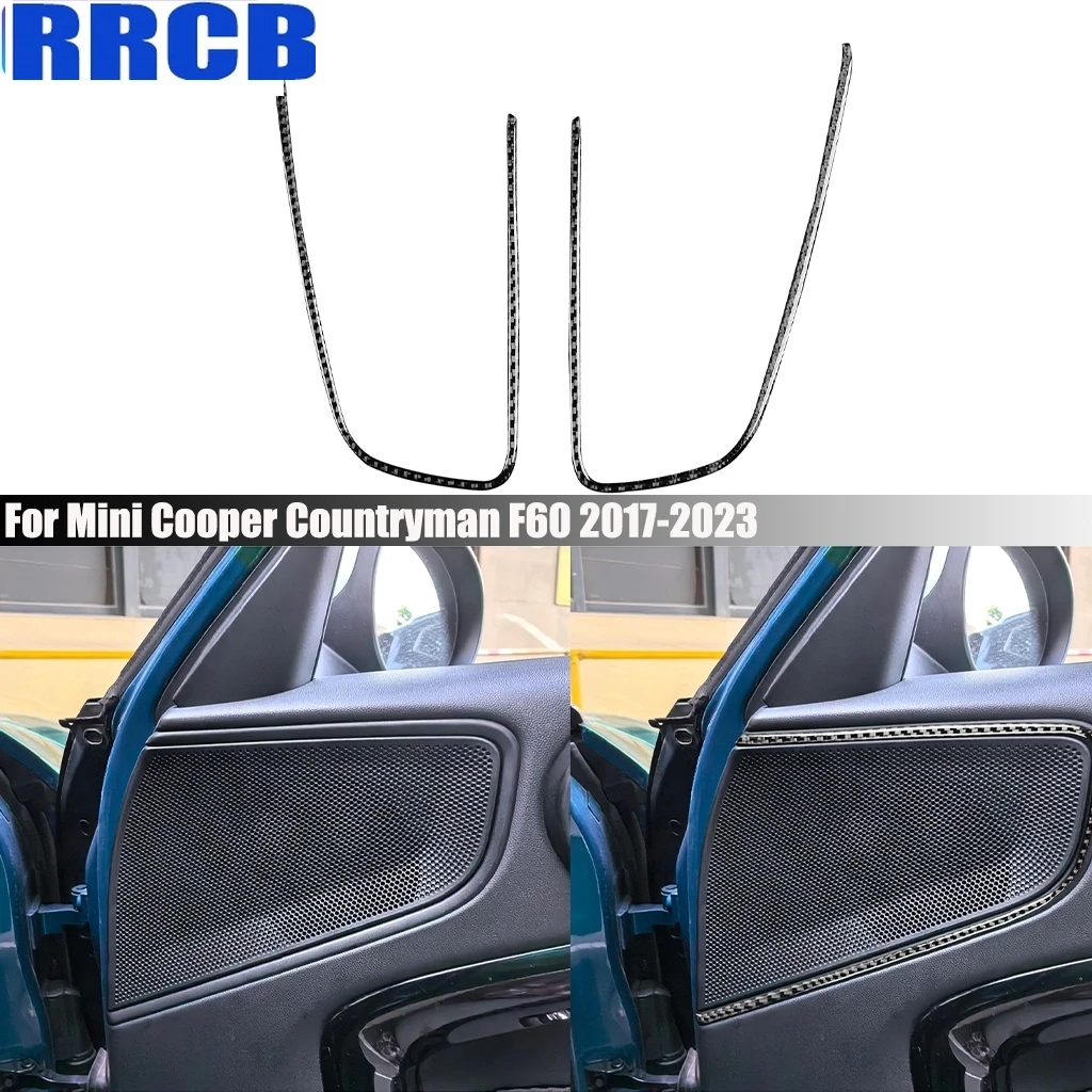 For Mini Cooper Countryman F60 2017-2023 Carbon Fiber Door Speaker Horn Frame Interior Cover Sticker Auto Trim Car Accessories
For Mini Cooper Countryman F60 2017-2023 Carbon Fiber Door Speaker Horn Frame Interior Cover Sticker Auto Trim Car Accessories