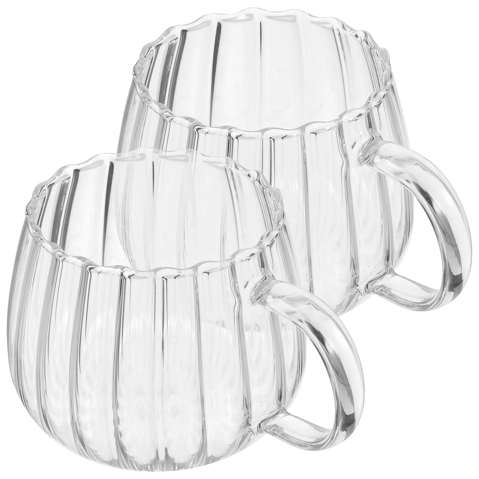 2 Pcs Clear Coffee Mug Glass Pumpkin Cups Multi-function The Dish Exquisite Water Transparent Household Office
2 Pcs Clear Coffee Mug Glass Pumpkin Cups Multi-function The Dish Exquisite Water Transparent Household Office