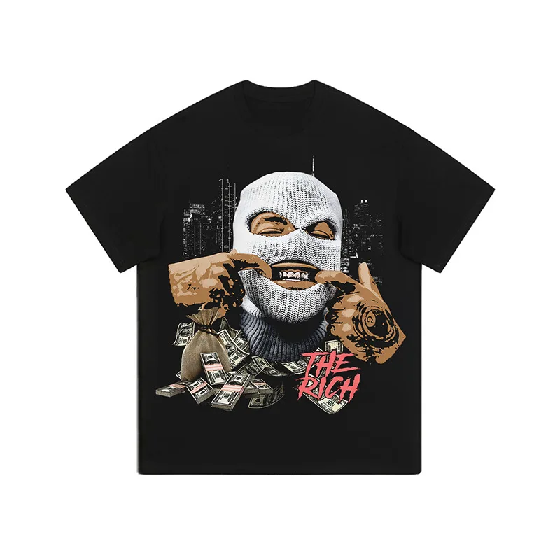 American Y2K retro spoof oil painting print old washed long short sleeve cotton T-shirt men and women ins trend brand
American Y2K retro spoof oil painting print old washed long short sleeve cotton T-shirt men and women ins trend brand