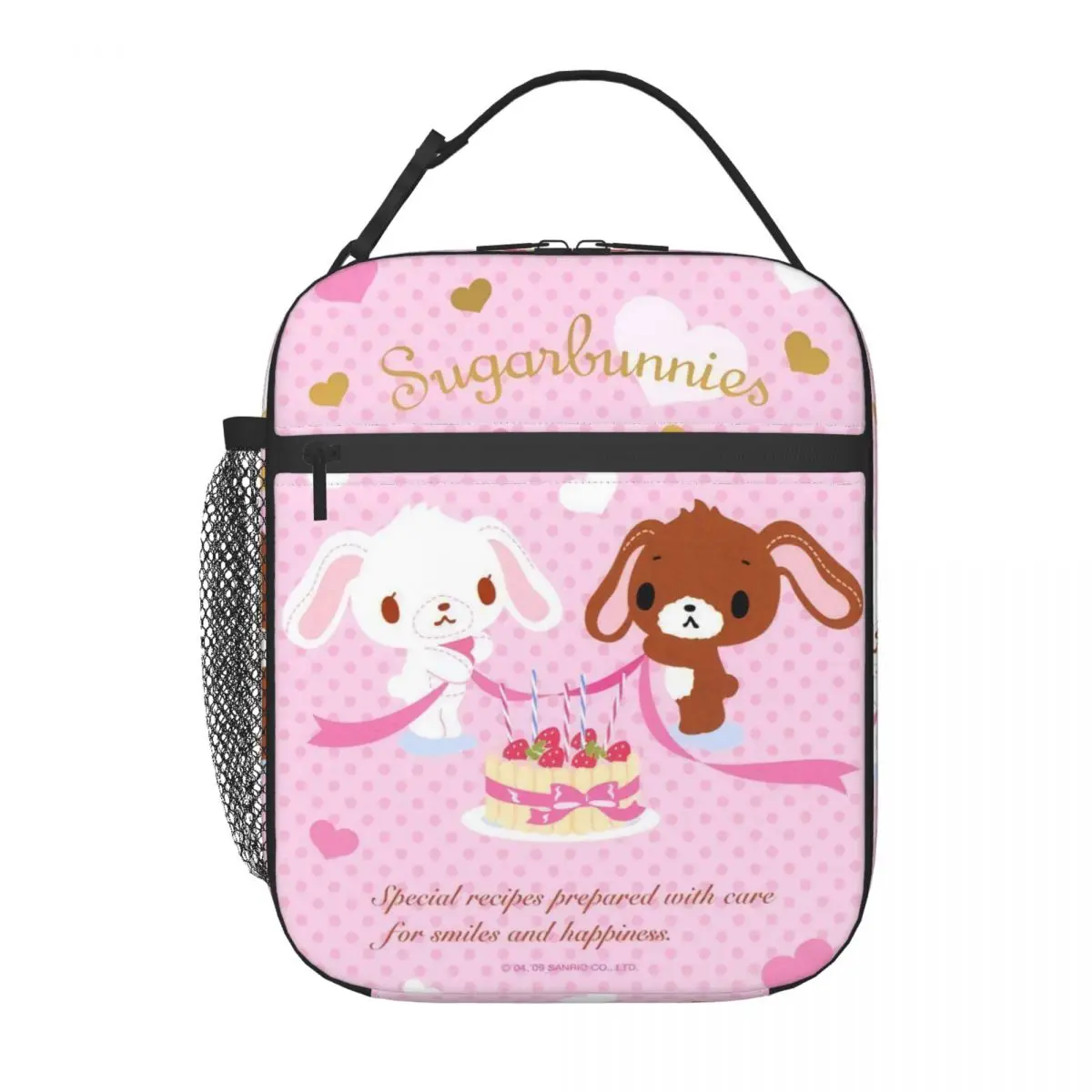 Изолированная сумка-тоут для ланча Sugarbunniess для женщин, японские персонажи мультфильмов, многоразовый термоохладитель, коробка для ланча
Изолированная сумка-тоут для ланча Sugarbunniess для женщин, японские персонажи мультфильмов, многоразовый термоохладитель, коробка для ланча