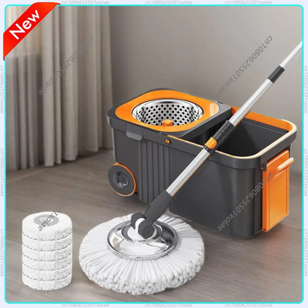 Household Cleaning Automatic Spin Mop with 6 Replacement Head Refills Cleaning Spin Mop with Bucket for Household Floor Cleaning
Household Cleaning Automatic Spin Mop with 6 Replacement Head Refills Cleaning Spin Mop with Bucket for Household Floor Cleaning