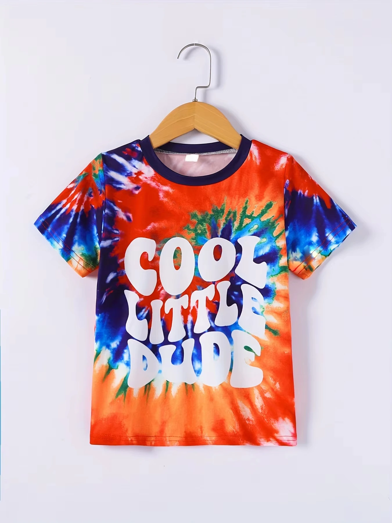 Детская одежда, футболка для девочек, с короткими рукавами, 3D красочный принт тай-дай, детская летняя одежда, повседневная стильная одежда для мальчиков с круглым вырезом 
Детская одежда, футболка для девочек, с короткими рукавами, 3D красочный принт тай-дай, детская летняя одежда, повседневная стильная одежда для мальчиков с круглым вырезом