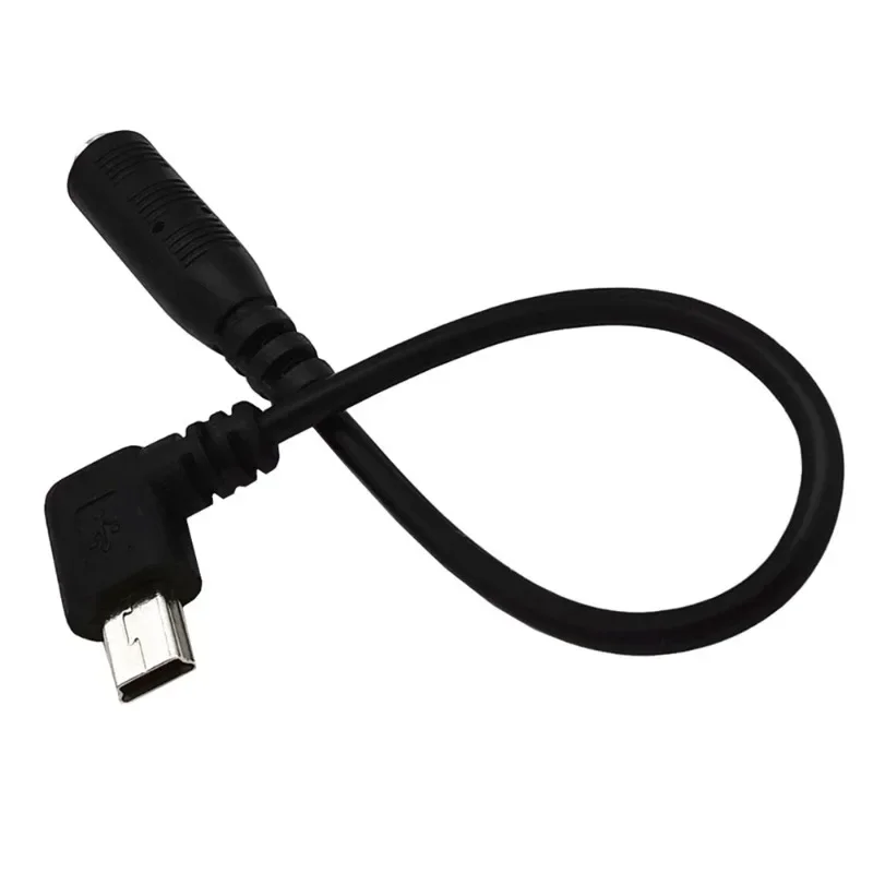 90 Degree Bend Mini USB To 3.5 Audio Adapter Cable V3 Mini 5P To 3.5mm Female Mobile Phone Earphone Adapter Cable
90 Degree Bend Mini USB To 3.5 Audio Adapter Cable V3 Mini 5P To 3.5mm Female Mobile Phone Earphone Adapter Cable