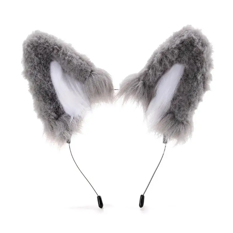 39BB Comfortable Wolf Ears Furry Headbands For Enjoyment Maid Headwear Photo Props
39BB Comfortable Wolf Ears Furry Headbands For Enjoyment Maid Headwear Photo Props