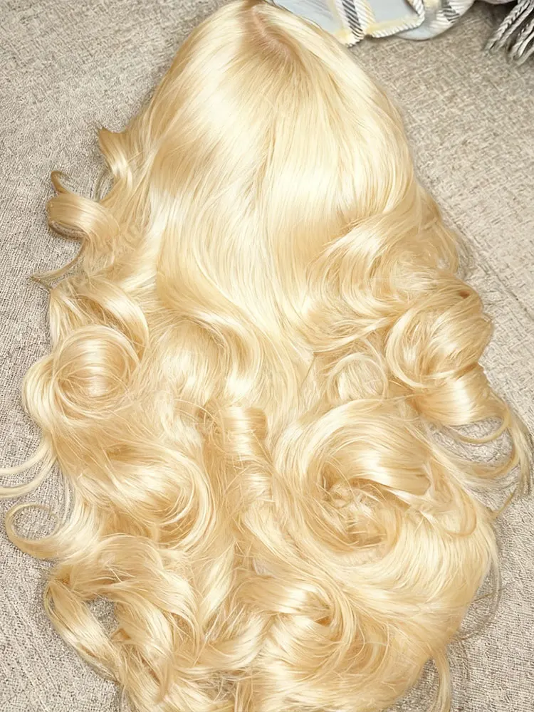 250% Density 613 Honey Blonde Body Wave Human Hair Wigs 13x4 13x6 HD Transparent Lace Frontal Wig With Baby Hair Brazilian Human Hair Wig Lace Front Pre Plucked Wigs For Women 38 Inch
250% Density 613 Honey Blonde Body Wave Human Hair Wigs 13x4 13x6 HD Transparent Lace Frontal Wig With Baby Hair Brazilian Human Hair Wig Lace Front Pre Plucked Wigs For Women 38 Inch