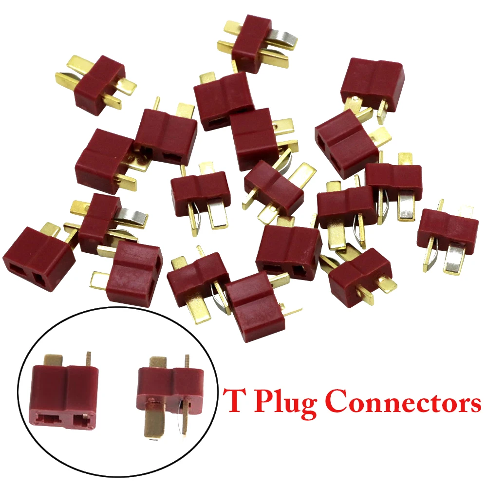 100pcs/lot T Plug Deans Connectors Set For RC LiPo Battery Helicopter Car Truck FPV Drone DIY Parts
100pcs/lot T Plug Deans Connectors Set For RC LiPo Battery Helicopter Car Truck FPV Drone DIY Parts