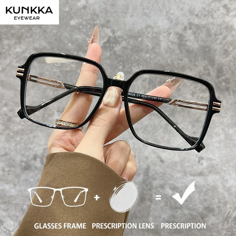 KUNKKA New Prescription Glasses Anti Radiation Glasses Women Men Anti Blue Light Photochromic Eyewear Optical Myopia Eyeglasses
KUNKKA New Prescription Glasses Anti Radiation Glasses Women Men Anti Blue Light Photochromic Eyewear Optical Myopia Eyeglasses