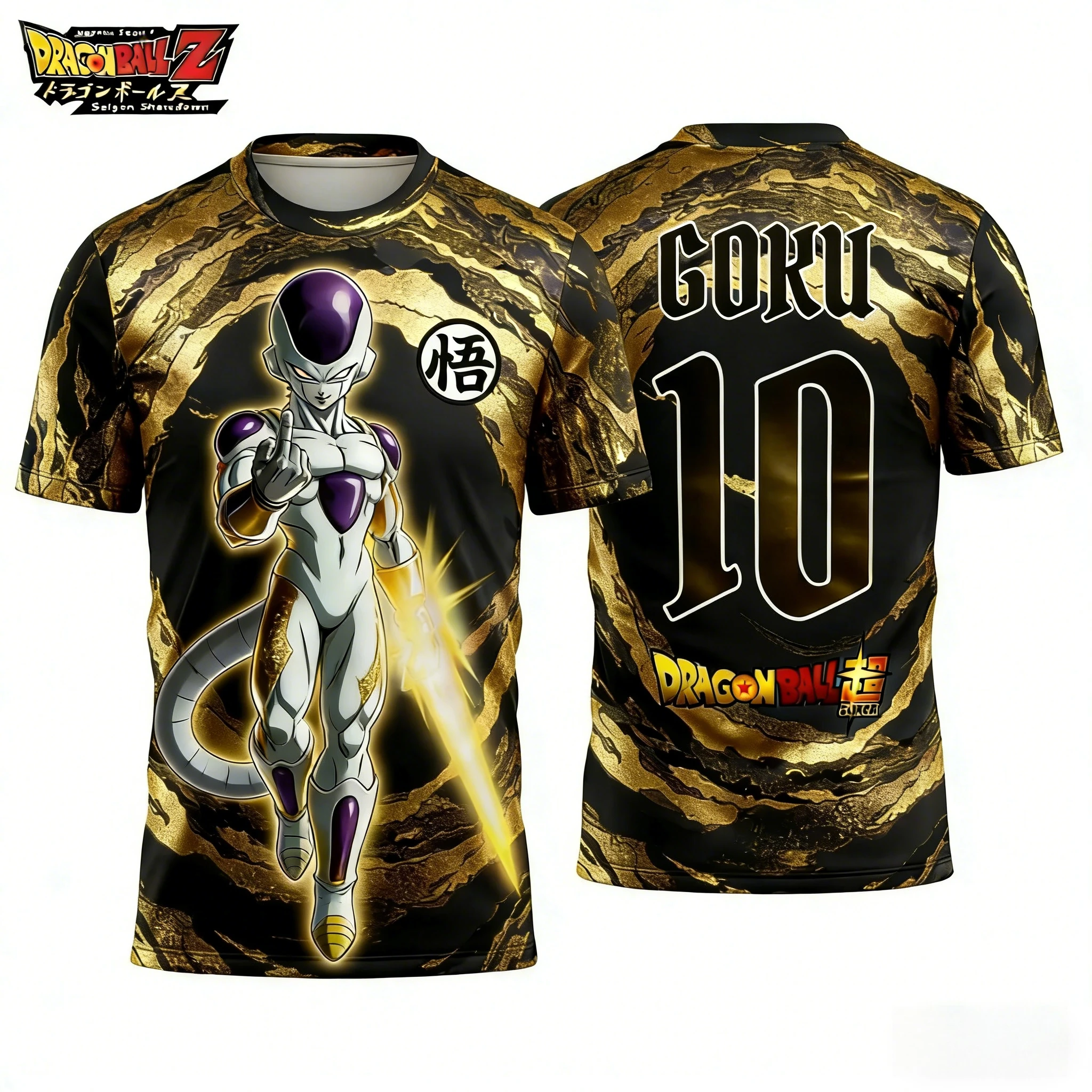 2026 Summer Dragon Ball Retro Fitness T-shirt Men's Oversized 3D Printed Short-sleeved Family Unisex Children's Sports Shirt
2026 Summer Dragon Ball Retro Fitness T-shirt Men's Oversized 3D Printed Short-sleeved Family Unisex Children's Sports Shirt